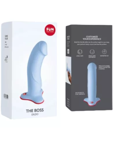 FUN FACTORY - THE BOSS GODE RÉALISTE DOVE BLEU