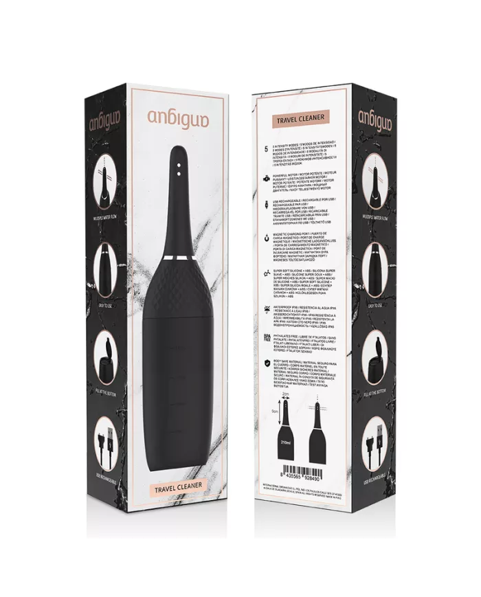 ANBIGUO - NETTOYEUR ANAL AUTOMATIQUE ULTIME 5 INTENSITÉS