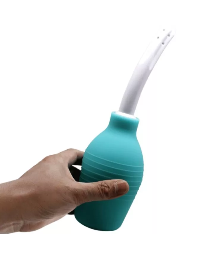 MR PLAY - DOUCHE EN CAOUTCHOUC BLEU POIRE ANAL MR PLAY - DOUCHE EN CAOUTCHOUC BLEU POIRE ANAL