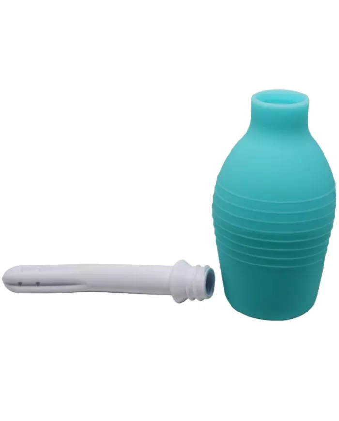 MR PLAY - DOUCHE EN CAOUTCHOUC BLEU POIRE ANAL MR PLAY - DOUCHE EN CAOUTCHOUC BLEU POIRE ANAL