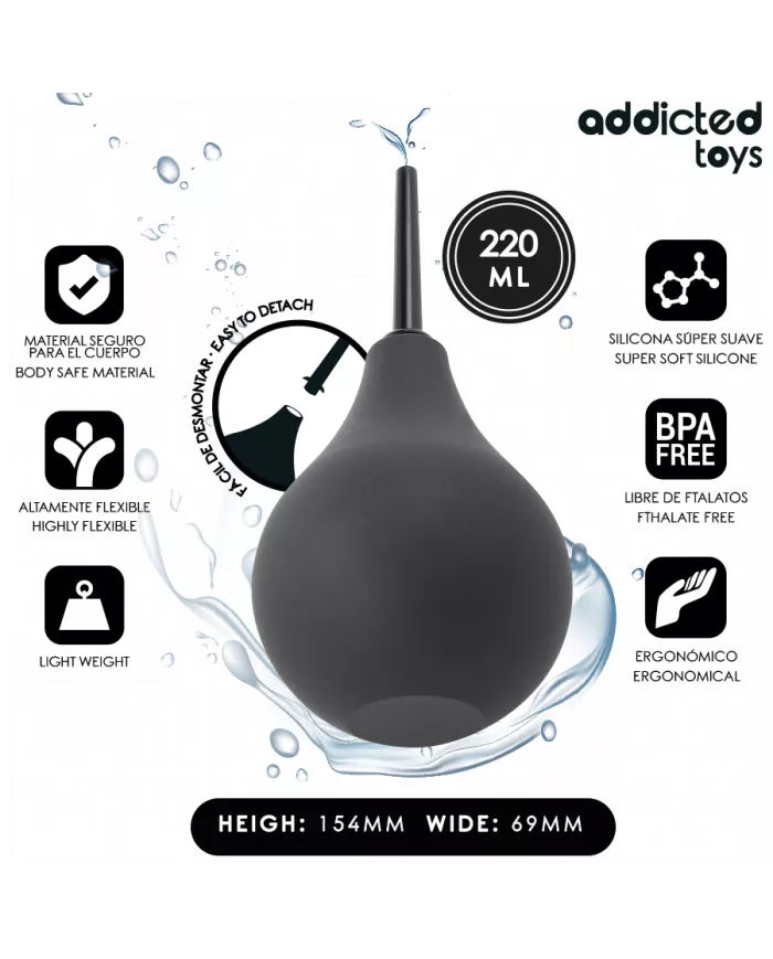 ADDICTED TOYS - NETTOYANT ANAL DE VOYAGE TAILLE L 220 ML