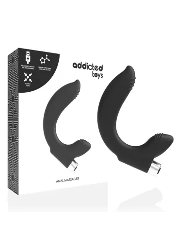 ADDICTED TOYS - VIBRATEUR PROSTATIQUE RECHARGEABLE MODÈLE 7 - NOIR