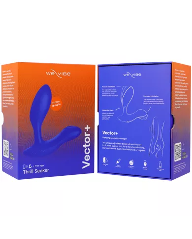 WE-VIBE - MASSEUR DE PROSTATE VECTOR+ BLEU