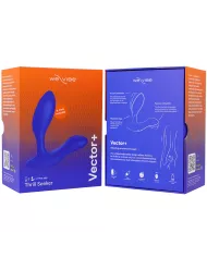 WE-VIBE - MASSEUR DE PROSTATE VECTOR+ BLEU