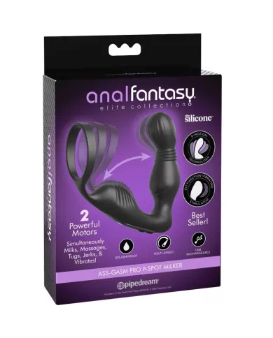 ANAL FANTASY ELITE COLLECTION - MASSEUR DE PROSTATE VIBRANT ET RECHARGEABLE ANAL FANTASY ELITE COLLECTION - MASSEUR DE PROSTATE VIBRANT ET RECHARGEABLE