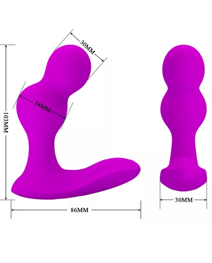 PRETTY LOVE - MASSAGER VIBRATEUR ANAL TERRANCE AVEC TÉLÉCOMMANDE PRETTY LOVE - MASSAGER VIBRATEUR ANAL TERRANCE AVEC TÉLÉCOMMANDE