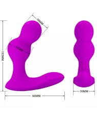 PRETTY LOVE - MASSAGER VIBRATEUR ANAL TERRANCE AVEC TÉLÉCOMMANDE PRETTY LOVE - MASSAGER VIBRATEUR ANAL TERRANCE AVEC TÉLÉCOMMANDE