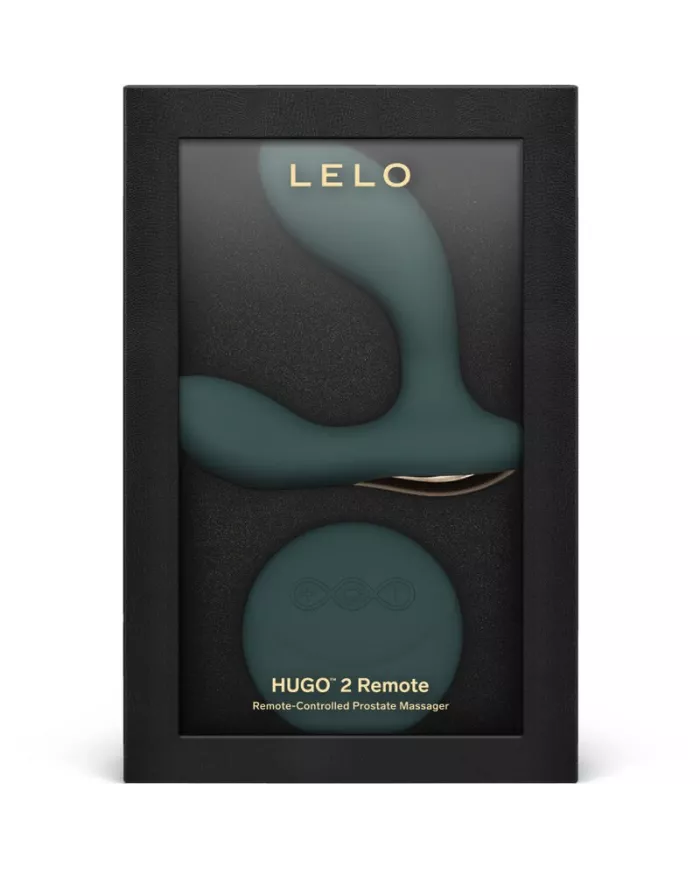 LELO - MASSEUR DE PROSTATE  TÉLÉCOMMANDE HUGO 2 VERT VERT