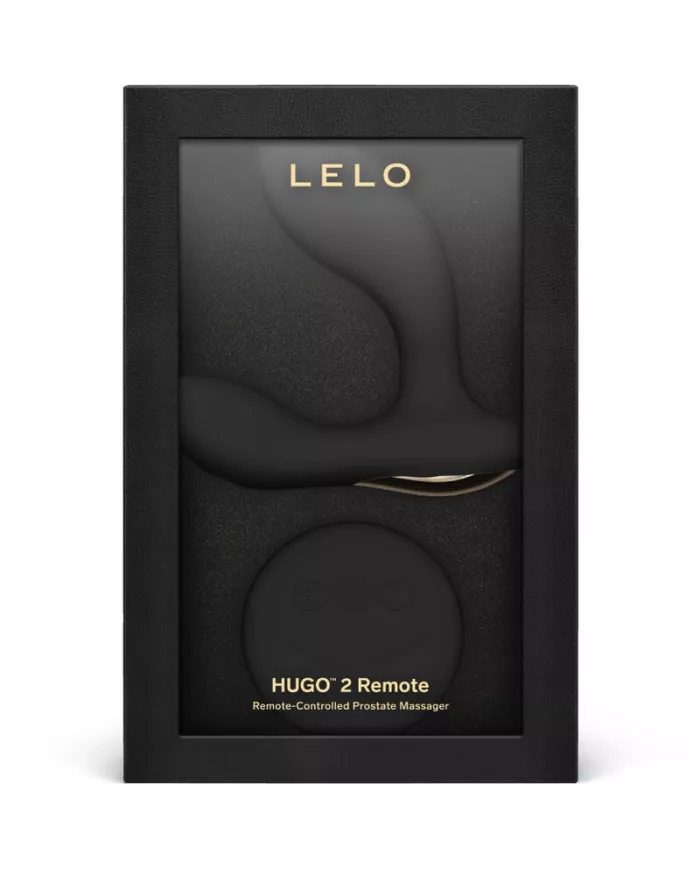 LELO - TÉLÉCOMMANDE DE MASSEUR DE PROSTATE HUGO 2 NOIR LELO - TÉLÉCOMMANDE DE MASSEUR DE PROSTATE HUGO 2 NOIR