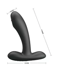 PRETTY LOVE - MASSEUR VIBRANT ANAL ET VAGINAL REMINGTON NOIR