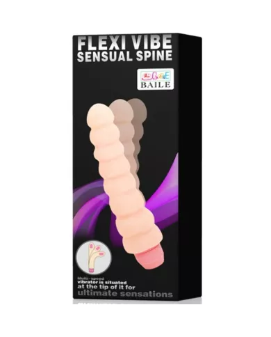 BAILE - VIBRATEUR FLEXIBLE FLEXI VIBE SENSUAL SPINE 19 CM