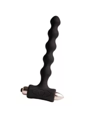 ROCKS-OFF - PETITE SENSATIONS PERLES ANAL PLUG VIBRATEUR NOIR