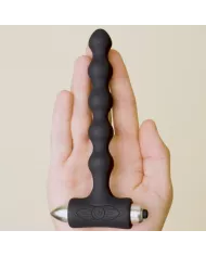 ROCKS-OFF - PETITE SENSATIONS PERLES ANAL PLUG VIBRATEUR NOIR ROCKS-OFF - PETITE SENSATIONS PERLES ANAL PLUG VIBRATEUR NOIR
