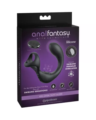 ANAL FANTASY ELITE COLLECTION - MASSEUR ANAL VIBRANT AVEC TÉLÉCOMMANDE ANAL FANTASY ELITE COLLECTION - MASSEUR ANAL VIBRANT AVEC TÉLÉCOMMANDE