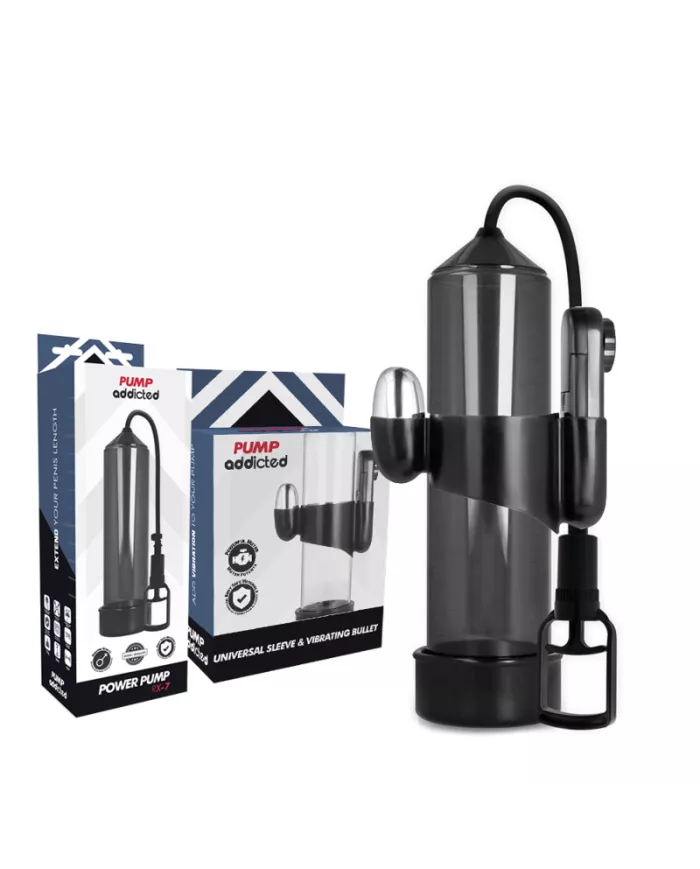 PUMP ADDICTED - VIBRATEUR RX7 NOIR