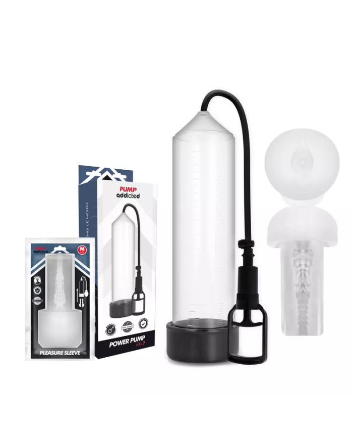 PUMP ADDICTED - RX7 TRANSPARENT AVEC MASTURBATEUR