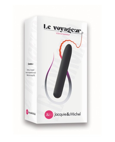 Vibromasseur Le voyageur - Jacquie et Michel