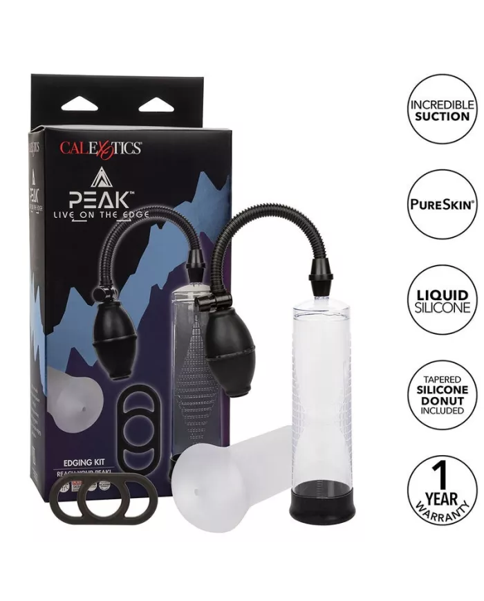 CALEXOTICS - KIT DE POMPE À ONDES STIMULANTES DE POINTE