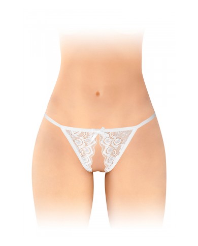 Culotte ouverte Zoé blanche - Fashion Secret