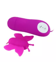 BAILE - LOVE EGGS STIMULATEUR DE CLITORIS PAPILLON 12 VITESSES TÉLÉCOMMANDE LILAS