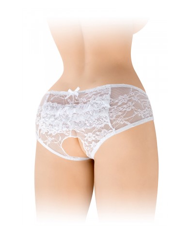 Culotte ouverte blanche Amanda - Fashion Secret