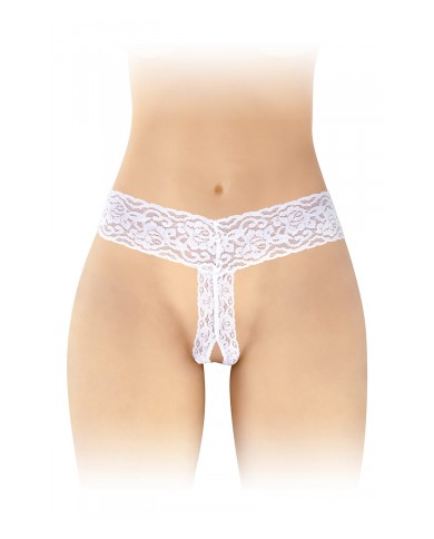 String ouvert Anita blanc - Fashion Secret