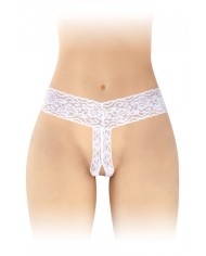 String ouvert Anita blanc - Fashion Secret