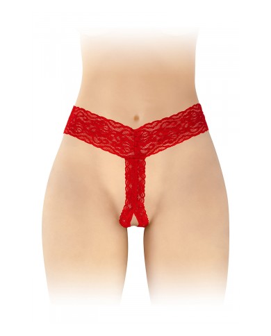 String ouvert Anita rouge - Fashion Secret