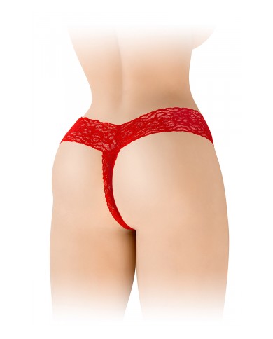 String ouvert Anita rouge - Fashion Secret