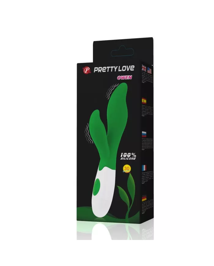 PRETTY LOVE - FLIRTATION VIBRATEUR OWEN VERT PRETTY LOVE - FLIRTATION VIBRATEUR OWEN VERT