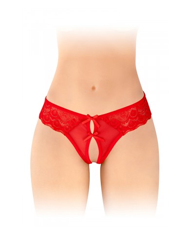 String ouvert Alicia rouge - Fashion Secret
