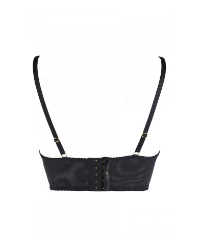 Soutien-gorge bustier noir V-10511 - Axami