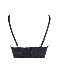 Soutien-gorge bustier noir V-10511 - Axami