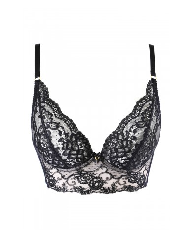 Soutien-gorge bustier noir V-10511 - Axami