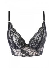 Soutien-gorge bustier noir V-10511 - Axami