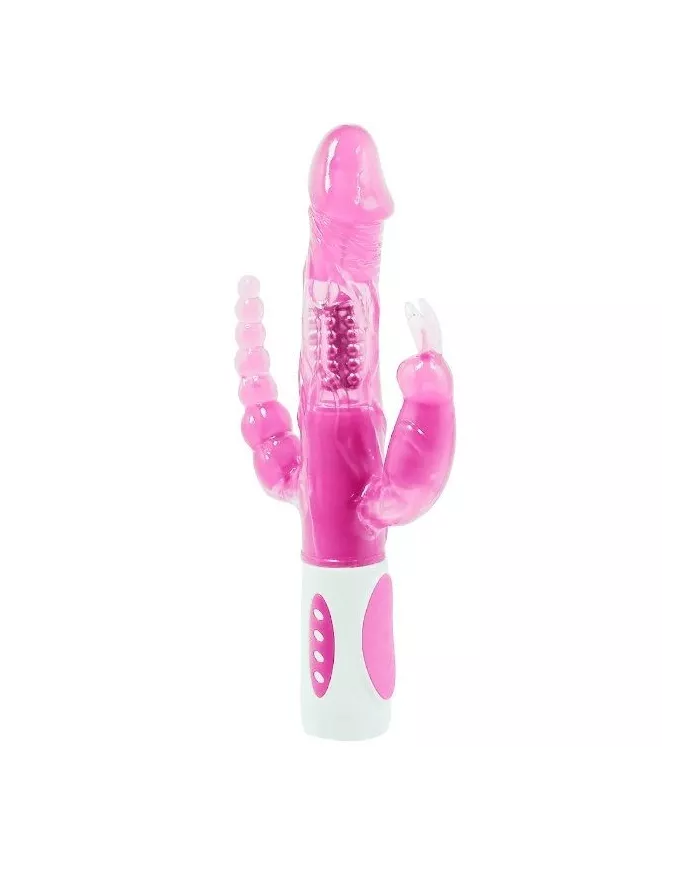 BAILE - PRETTY BUNNY TRIPLE VIBRATEUR ROTATEUR BAILE - PRETTY BUNNY TRIPLE VIBRATEUR ROTATEUR