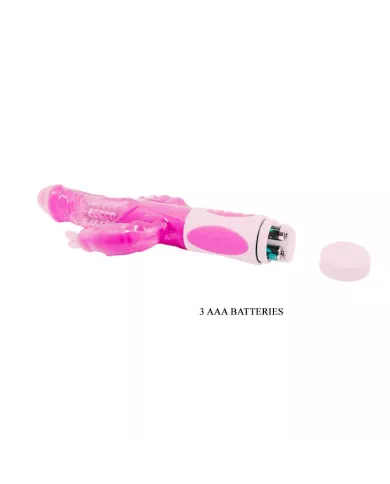 BAILE - PRETTY BUNNY TRIPLE VIBRATEUR ROTATEUR