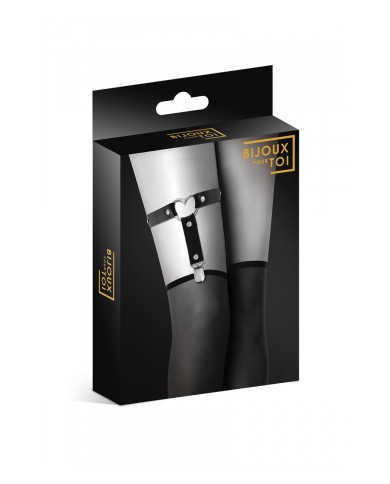 Jarretière réglable avec coeur