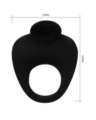 PRETTY LOVE - THIMBLE ANNEAU VIBRATEUR NOIR PRETTY LOVE - THIMBLE ANNEAU VIBRATEUR NOIR