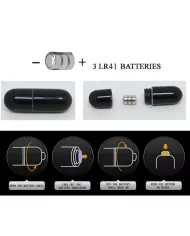PRETTY LOVE - FLIRTATION DÉS  VIBRATION NOIR STEWARD PRETTY LOVE - FLIRTATION DÉS  VIBRATION NOIR STEWARD