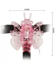 BAILE - HARNAIS AVEC PAPILLON VIBRANT MULTIVITESSES BAILE - HARNAIS AVEC PAPILLON VIBRANT MULTIVITESSES