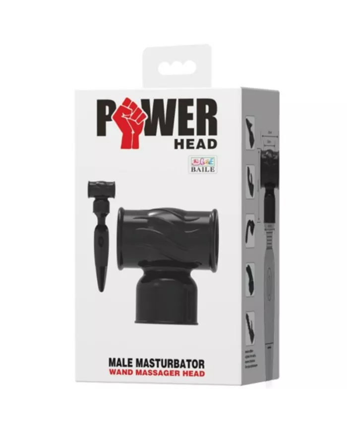 BAILE - TÊTE INTERCHANGEABLE POUR MASSEUR MASCULIN BAILE - TÊTE INTERCHANGEABLE POUR MASSEUR MASCULIN