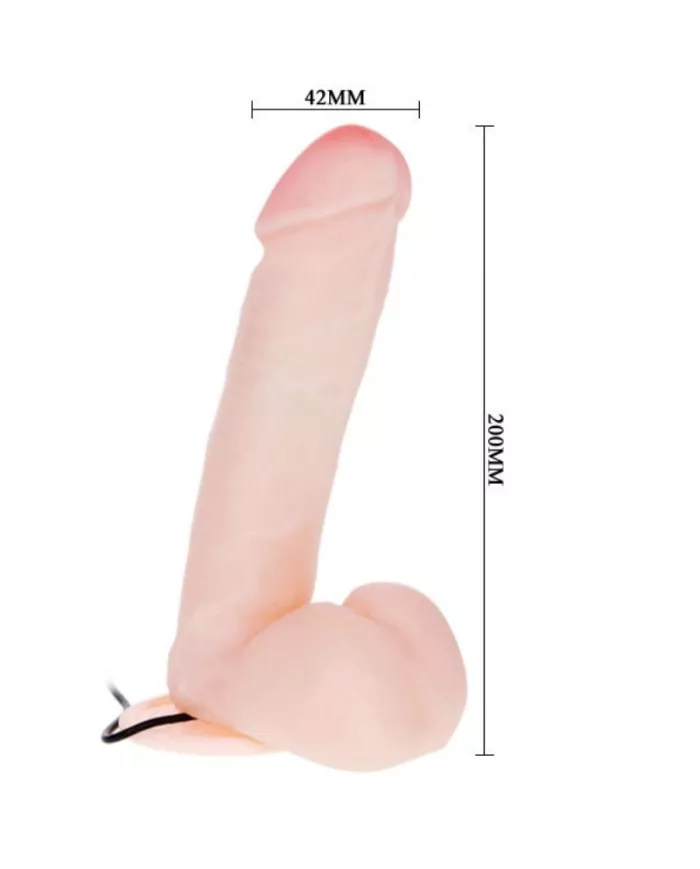 BAILE - DE GODE RÉALISTE AVEC VIBRATION 20 CM BAILE - DE GODE RÉALISTE AVEC VIBRATION 20 CM