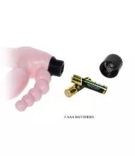 BAILE - HARNAIS SANS CORDE TPR AVEC VIBRATION ET STIMULATION ANAL 25.4 CM BAILE - HARNAIS SANS CORDE TPR AVEC VIBRATION ET STIMULATION ANAL 25.4 CM