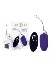INTENSE - OEUF VIBRANT FLIPPY II AVEC TÉLÉCOMMANDE VIOLET
