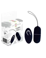 INTENSE - OEUF VIBRANT FLIPPY I AVEC TÉLÉCOMMANDE NOIR