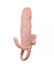 BAILE - COUVRE-PÉNIS BRAVE MAN AVEC CHAIR DE STIMULATION CLIT ET ANAL 16.5 CM BAILE - COUVRE-PÉNIS BRAVE MAN AVEC CHAIR DE STIMULATION CLIT ET ANAL 16.5 CM