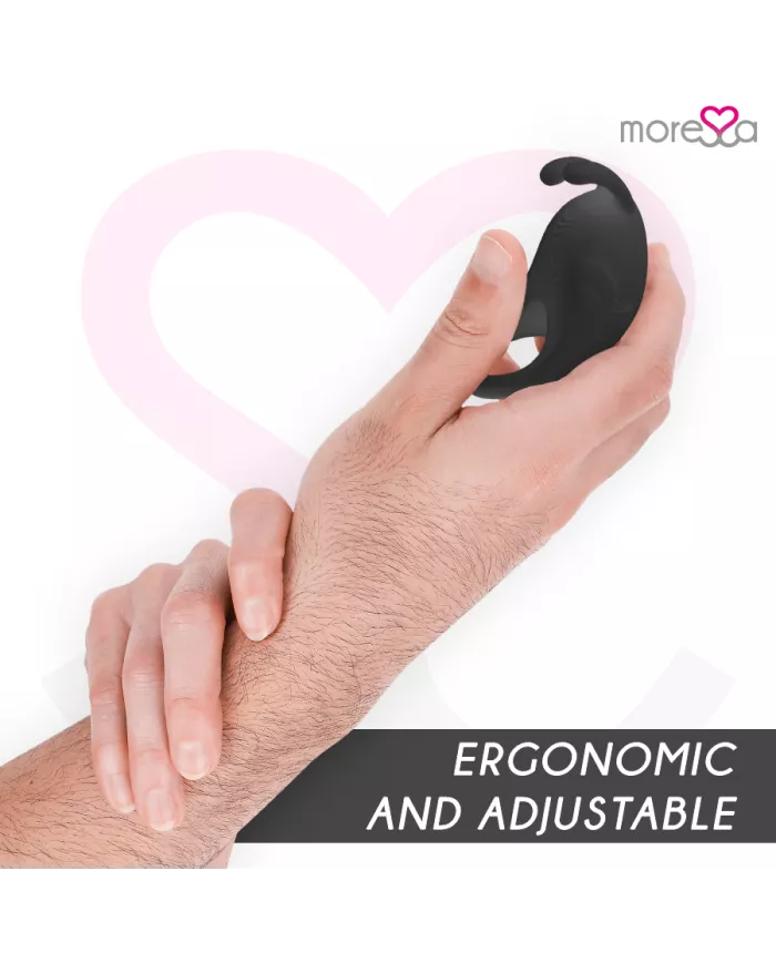 MORESSA - BRAD PREMIUM SILICONE RECHARGEABLE NOIR