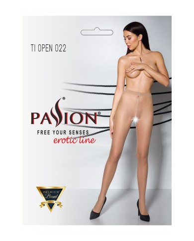 Collants ouverts couture TI022