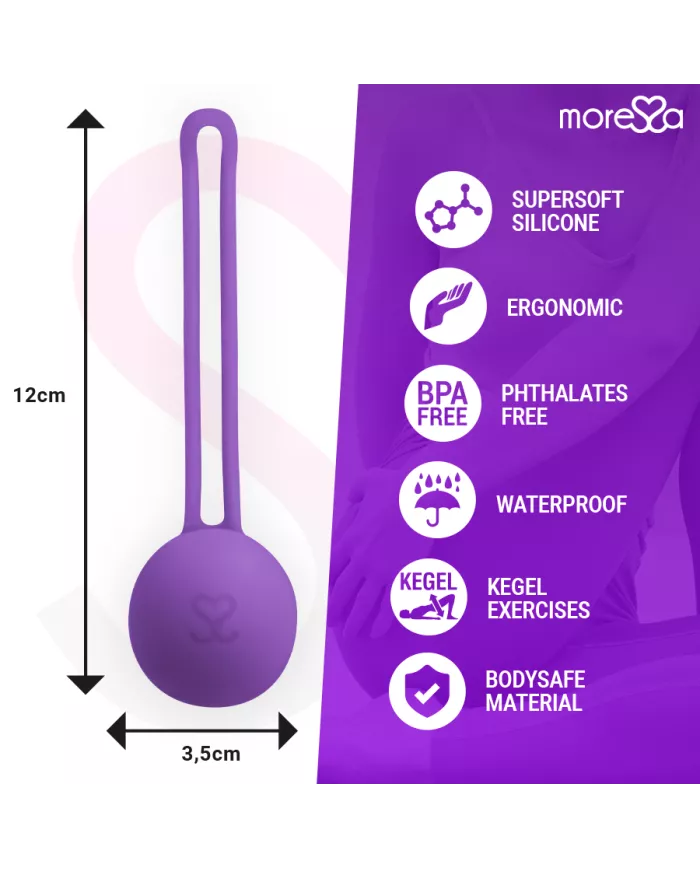 MORESSA - OSIAN ONE PREMIUM SILICONE LILAS
